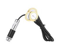 Qukaim Strumento acustico a corda con 3 trasduttori piezoelettrici, jack da 6,35 mm per chitarra, mandolino, ukulele, banjo e altro