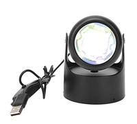 Qukaim Sunset Light Sunset Proiettore Lamp, Proiettore USB Luce Notturna per Camera da Letto e Soggiorno, Luce Tramonto con Angolo Regolabile, Decorazione Domestica, 5V
