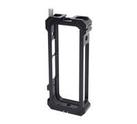 Qukaim Telaio per action camera, gabbia protettiva in lega di alluminio con porta a vite da 1/4 di pollice e porta cold shoe per fotocamera panoramica X4, design leggero