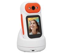 Qukaim Telecamera bidirezionale per videochiamate, 1080P HD, telecamera di sicurezza domestica per interni, con rilevamento del movimento, per bambini, anziani, tate e animali domestici, Wirel