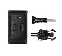Qukaim Telesin Action Camera Zaino Strap Mount Clip Holder Compatibile con OSMO Pocket, Hero 8/7/6/5, Fotocamere Sportive, Design Compatto, Facile Installazione