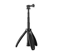 Qukaim Telesin S1-MNP-01 - Treppiede per fotocamera sportiva, in lega di alluminio, altezza massima 40 cm, ricambio per 13/12/11/10/9, Vlog Live Streaming, registrazione video