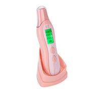Qukaim Tester del sensore della pelle di precisione dell'esposizione LCD di Digital del sensore della pelle, analizzatore facciale dell'olio dell'acqua, rosa