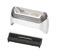 Qukaim Testina di ricambio per rasoio elettrico Braun, compatibile con Braun 20S 10B/20B 180 190, testina in lamina di alta qualità