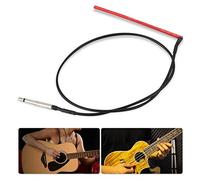 Qukaim Trasduttore pick-up ad alta sensibilità sotto la sella pickup piezoelettrico, 1 pezzo con jack da 2,5 mm per chitarra accorie, trasduttore piezo, pickup ponte