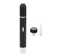 Qukaim Trimmer USB Mini 2 in 1 per naso e peli del naso, macchina elettrica portatile per tagliare i peli del naso e delle orecchie, a basso rumore, ad alta velocità, nero