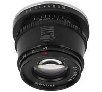 Qukaim TTArtisan - Obiettivo verticale F1.4 da 35 mm, APSC ad ampia apertura, manuale per Canon M3/M5/M6/M6 II/M10, adatto per EOS M, obiettivo 35 mm F1.4