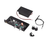 Qukaim Violino elettrico SilentEQ Pickup piezoelettrico con uscita cuffie Mute Pickup silenzioso Violino Pickup, Equalizzatore piezo EQ Balance Sensing, Mute Preamp Pickup con uscita auricolare, tono