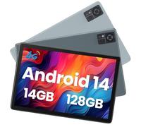 Qukenk 2025 Ultimo Android 14 Tablet 4G Cellulare, Tablet WiFi 5G 14GB RAM (8GB+6GB)+128GB ROM+1TB espandibile, Tableta 10.1 pollici Incell schermo, 2 in 1 Tablet Octa-Core 7000mAh, Bluetooth/GPS/13MP