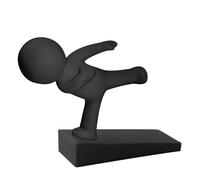 Qukoielly Fermaporta per porta interna, simpatiche figure in , protezione contro spifferi per la sicurezza di bar, camera da , ufficio, casa, appartamento