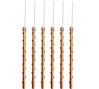 Qukoielly Paletti da giardino in rame, antenna elettronica per piantare piante, antenne a in rame, per giardino, fattoria, patio, balcone, prato, prato, portico, cortile