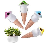 Qukoielly Pali autoirriganti | Picchi di irrigazione per piante da esterno | 4 di idratazione a rilascio lento dispositivo automatico per vasi da giardino interni irrigazione fiori giardino