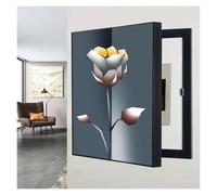 Qulamrdk Copertura Decorativa Moderna Scatola Copertura Decorazione Dipinti Coperchio Decorativo Moderno Scatola Copri Quadro Elettrico Contatore Flip(F,45x55cm)