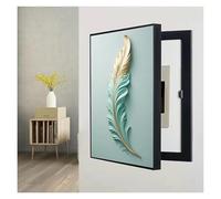 Qulamrdk Copertura Decorativa Moderna Scatola Copertura Decorazione Dipinti Copri Contatore Elettrico Interno Copri Quadro Elettrico Decorativo Contatore Flip(C,40x50cm)