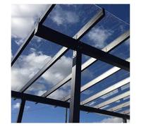 Qulamrdk Lastre Policarbonato Serre Copertura per Tetti Casette Giardino per Esterni, Capannoni, Carport, Pannelli di Ricambio(1x3m/3.28x9.84ft)