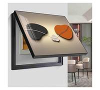 Qulamrdk Pittura Decorativa della Scatola del Contatore Nascondi Contatore Quadri Copri Contatori Quadro Elettrico a Parete Casa Soggiorno Murale Contatore Flip(B,50 x 60 cm/19.6inx23.6in)