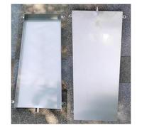 Qulamrdk Raccogli Condensa Condizionatore in Acciaio Inossidabile 304, 1-2P Vaschetta Con Tubo di Scarico(19.6x27.5in/50x70cm)