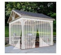 Qulamrdk Tende Verticali PVC Trasparente Impermeabile Tenda Stabile Tenda A Lamelle Begoniape Tenda Adatto per Officine di Magazzino, Resistente alla Temperatura(0.75x2.3m)
