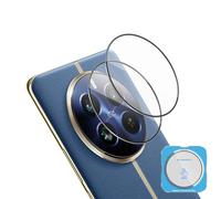 QULLOO 2 Pezzi Pellicola Fotocamera per Realme 12 Pro/12 Pro Plus/12 Pro+ Con telaio di posizionamento, Durezza 9H Camera Pellicola Protettiva, Anti-Scratch Vetro Temperato Protezione Lente