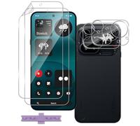 QULLOO Pellicola Protettiva Idrogel per Nothing Phone 4a Pro, 2 Pezzi TPU Flessibile e 2 Pezzi Pellicola Fotocamera Vetro Temperato, [Non Vetro] Antigraffio, Nessuna bolla