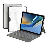 Qulose Custodia per tastiera per Surface Go 3 2021 / Surface Go 2 2020 / Surface Go 2018, tastiera wireless portatile ultra sottile con touchpad per Surface Go Type
