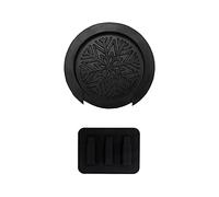 Quluxe Silenziatore per chitarra acustica in gomma resistente in silicone, colore nero