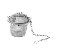 QUMIIRITY 1 Pezzo Infusore per Tè Acciaio Inossidabile da Palla per Spezie e Resistente per Tè Fessure per Infusione Foglie nella Tazza