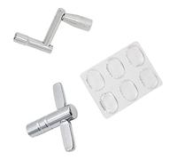 QUMIIRITY 1 Set Silenziatore Silicone per Rullante Chiave e Pad Insonorizzato per Pratiche Silenziose senza Disturbare