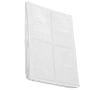 QUMIIRITY 100 pezzi Portacarte Autoadesivo Custodia Protettiva per Biglietti Visita e Schede Indice Organizer Resistente e Facile Usare per Piccole Imprese