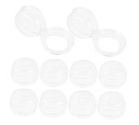 QUMIIRITY 10pezzi Coprimanopole Per Fornelli Gas Protezione Di Sicurezza Per Ragazza e Animali Domestici Accessori Essenziali Per Cucina Impediscono Uso Improprio Dei Comandi Del Fornello