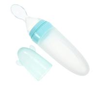 QUMIIRITY 1pezzi Silicone Rice Cereal Feeder Bottiglia Per Alimenti Silicone Squeeze Feeder Per Svezzamento e Pappe Per Facile Da Usare Multiuso Per Cereali Purè Di Verdure e Frutta