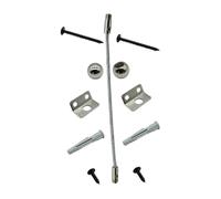 QUMIIRITY 1Set Connettore Anticaduta per Fissaggio per Arredamento Ribaltamenti Terremoti e Tempeste Attrezzature