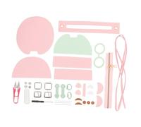 QUMIIRITY 1set Materiali Per Borse Fatte Mano Kit Creativo Per Borsa Spalla Pu Per Amanti Del Fai Da Te e Attività Manuali Con Famiglia e Amici