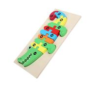QUMIIRITY 1Set Puzzle per Educativo per Sviluppo Precoce da Materiale e Sicuro per Giochi Creativi e Istruzione