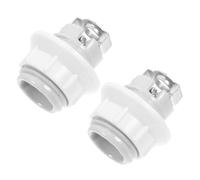 QUMIIRITY 2 pezzi Portalampada da Adattatore per Lampade Facile Installazione Design Moderno per Lampadari e Applique Resistente Al Calore e Compatibile con Vari Stili Arredamento