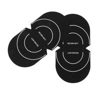 QUMIIRITY 2 Pz Cartella Protettiva Per in Vinile Guanti Da Record Forniture Di in Vinile Forniture Per Giradischi Record Guanto Registrare Parti Black Inceppamento Della Carta