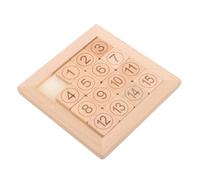 QUMIIRITY 2pezzi Gioco Educativo Per Ragazzo Ragazza Puzzle Numerico Scorrevole Legno Per Sviluppo Intellettivo e Cognitivo Gioco Di Apprendimento Per Ragazzo Ragazza Adatto Per Casa e