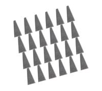 QUMIIRITY 30pezzi Cunei Triangolari Legno e Metallo Con Manico Legno Per Rinforzo Rapido Di Strumenti Agricoli e Attrezzi Per Abbattimento Alberi