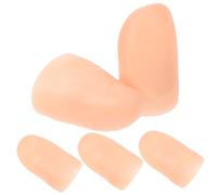 QUMIIRITY 5 Pezzi luce delle dita delirio giocattoli regali illuminare le punte delle dita accendere le delle dita Finger Lights Halloween luce della punta delle dita pvc rosso