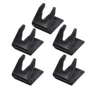 QUMIIRITY 5 Pezzi Supporto da Parete per Scanner Codici a Barre in Plastica Nero Montaggio Stabile e Funzionamento a Mani Libere per Banconi e Uso Portatile