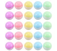 QUMIIRITY 50 Capsule Per Distributori Automatici Di Macaron: Contenitori Di Plastica Riutilizzabili Per Caramelle E Bomboniere, Palline Riempibili Color Macaron