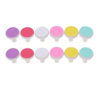 QUMIIRITY Accessori per Unghie per Ragazzo Ragazza 12 Pezzi, Testine per Tagliaunghie Elettrico Lima Fine, Set Portatile in Plastica Resistente per Cura Sicura delle Unghie