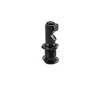 QUMIIRITY Accessorio per Chitarra Elettrica Jack Tremolo Nero Resistente e Antiruggine Sostituzione Facile Compatibile con Vari Chitarra per Musicisti Professionisti