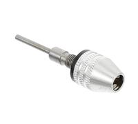 QUMIIRITY Adattatore Mandrino Per Trapano Mini 3 Mm in Lega Di Alluminio Resistente Antiruggine Convertitore Mandrino Micro Per Utensile Attacco a Morsetto Leggero e Compatto
