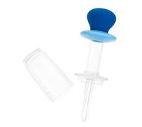 QUMIIRITY Alimentatore liquido contenitori distributore di succo per neonati dosatore per bebè biberon contenitore di succo per neonati erogatore d'acqua Gel di silice Blu