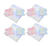 QUMIIRITY Bavaglini Assorbenti per Piccoli e Ragazzo Ragazza in Cotone 100% Morbidi e Traspiranti per Svezzamento e Cambio Pannolino