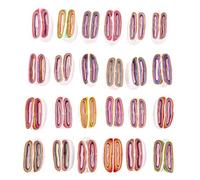 QUMIIRITY Bobine di Carta Colorate per Bocca da Mago 24 Pezzi, Accessori per Trucchi da Palcoscenico, Bobine di Vomito in Carta per Spettacoli Teatrali e Intrattenimento Interattivo