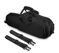 QUMIIRITY Borsa per Sax Voce Leggera in Oxford Resistente con Spallacci Rimovibili Custodia Zaino per Strumento Musicale da Concerto e Scuola Protezione Portatile per Adulti