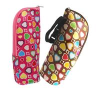 QUMIIRITY Borsa Termica per Biberon 2 Pezzi Cerniera Laterale Copribiberon per Bottiglie di Latte, Leggera e Durevole, per Uscite e Allattamento fuori Casa