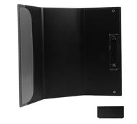 QUMIIRITY Cartella Portadocumenti per Infermieri a Tre Ante Pieghevole, Portablocco Compatto Tasca per Camice da Laboratorio, Organizer Professionale per Appunti e Documenti Clinici